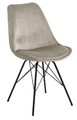 Dining Chair Eris, velvet, sand