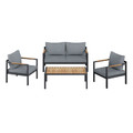 GoodHome Garden Furniture Set Vao