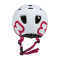 Hamax Children's Helmet Thundercap 52-56 - white/pink