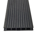 Composite Deck Board GoodHome Neva 2.1 x 14.5 x 300 cm, anthracite