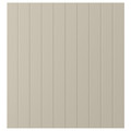 SUTTERVIKEN Door, grey-beige, 60x64 cm