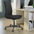 VEBJÖRN/MULLFJÄLLET / BILLY/OXBERG Desk and storage combination, and swivel chair beige/grey/white