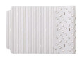 GoodHome Bathroom Mat Drina, white