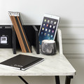 Desk Brico, marble/black