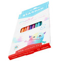 Starpak Pastel Triangular Colour Pencils 12 Colours