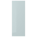 KALLARP Cover panel, high-gloss light grey-blue, 39x106 cm