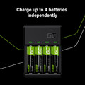 GreenCell GC VitalCharger Charger 4xAAA/HR03 800mAh