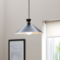 GoodHome Pendant Lamp Apennin 35W E27, black