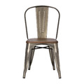 Chair Paris Wood, metallic, pine, walnut