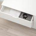 NORDLI Chest of 4 drawers, white, 160x54 cm