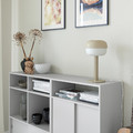 SPIKSMED Cabinet combination, light grey, 137x32x96 cm