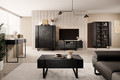 TV Cabinet Verica 150 cm, charcoal/black legs