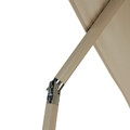 Garden Parasol Umbrella GoodHome Carambole, beige