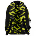 School Backpack 30x42x20 Lime Pattern