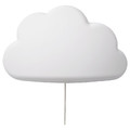 UPPLYST LED wall lamp, cloud white