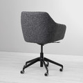 LÅNGFJÄLL/TOSSBERG Conference chair, Gunnared dark grey/black