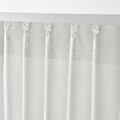 GUNNLAUG Sound absorbing curtain, white, 145x300 cm