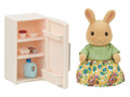 Sylvanian Families Sunny Rabbit Mother's Refrigerator Set 3+