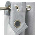 Block-out Curtain GoodHome Moggo 140x260cm, grey