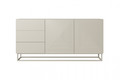 Cabinet with Doors & Drawers Asha 167cm, cashmere/cashmere