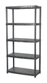 GoodHome Plastic Shelving Unit 185 x 92 x 46 cm 5 Shelves