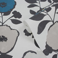 GoodHome Vinyl Wallpaper on Fleece Luzul, blue-yellow