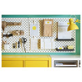 SKÅDIS Pegboard, white, 76x56 cm