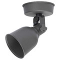 HEKTAR Ceiling spotlight, dark grey