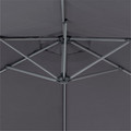 Garden Parasol Malta 300cm, grey