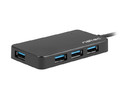 Natec USB3.0 4-Port Hub Type-C, black