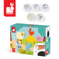 Janod Creative Stamp Set Farm Stampinoo 18m+