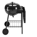 GoodHome Charcoal Barbecue BBQ with Shelf Kiowa 57 cm