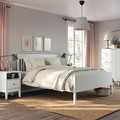 IDANÄS Bed frame, white, Lönset, 160x200 cm