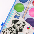 Water Colour Water Paint Set 12 Colours Doggy