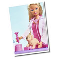 Steffi Love Vet Doll Playset Animal World 3+