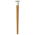 HILVER Leg cone-shaped, bamboo, 70 cm