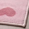 BARNDRÖM Rug, pink, 133x160 cm