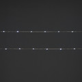 LED Lighting Chain 20 LED, indoor, copper, cool white