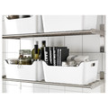 VARIERA Box, high-gloss white, 34x24 cm