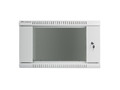 Lanberg Wall-mounted Rack 19'' 6U 600X450mm, grey