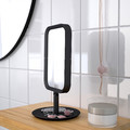 LINDBYN Table mirror, black, 14x27 cm