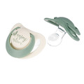 NUK Soother Pacifier For Nature 2pcs 0-6m, green