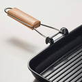 GRILLA Grill pan, non-stick coating, 36x26 cm