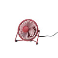 Mini USB Fan 10cm, red