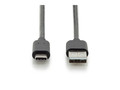 DIGITUS USB Type-C™ Connection Cable, Type-C™ to A