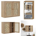 Wall Cabinet for Bahtroom, Laundry Bali, natural