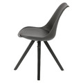 Dining Chair Norden Star Square, black/black