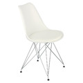 Dining Chair Norden DSR PP, white