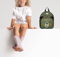 Pret Preschool Backpack PRET Bear Giggle Army