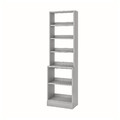 HAVSTA Shelving unit with plinth, grey, 61x212x37 cm